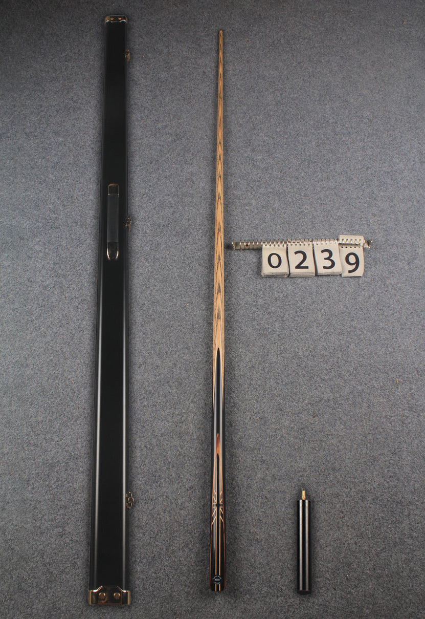1 piece ash english pool cue # 239