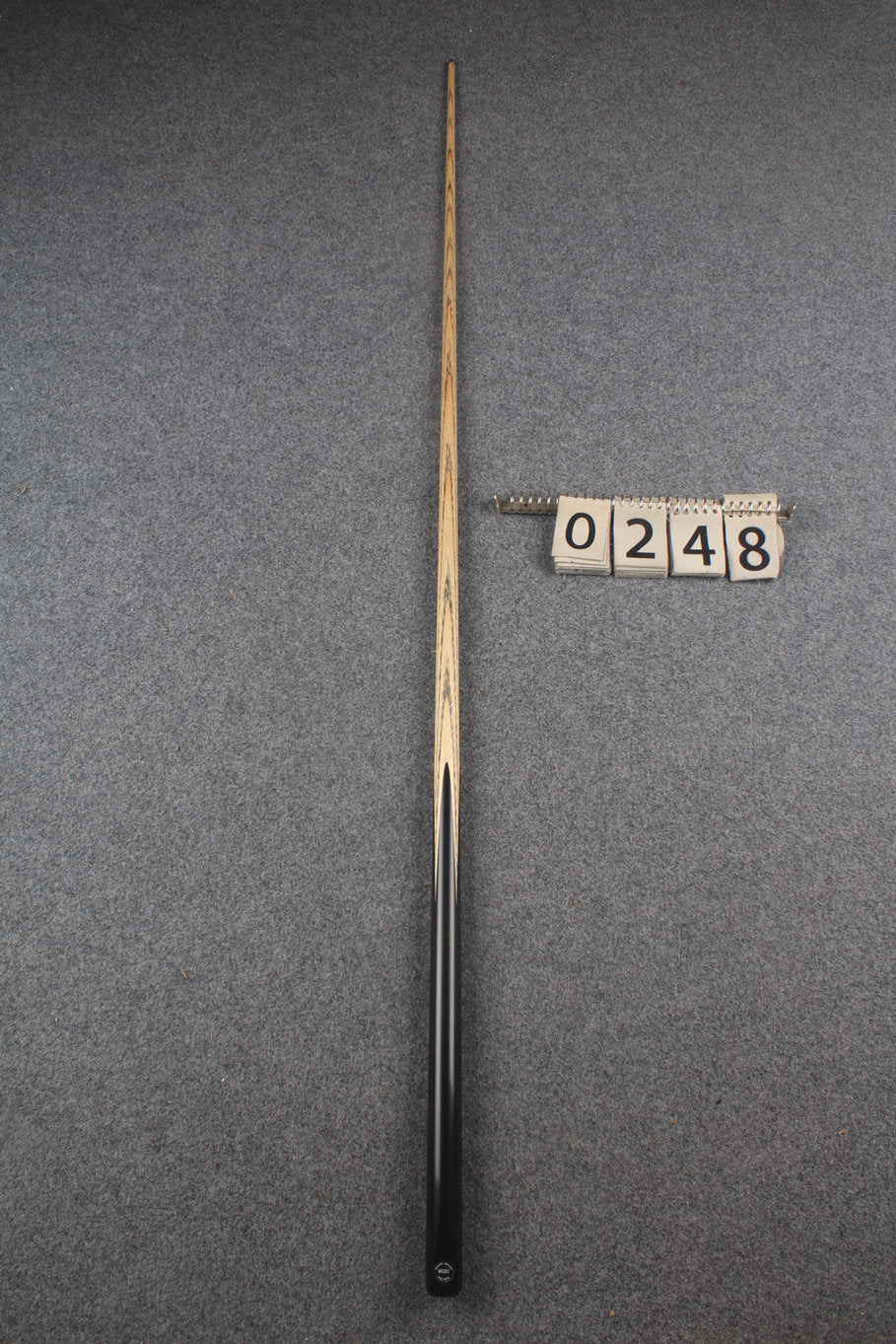 1 piece ash english pool cue # 248
