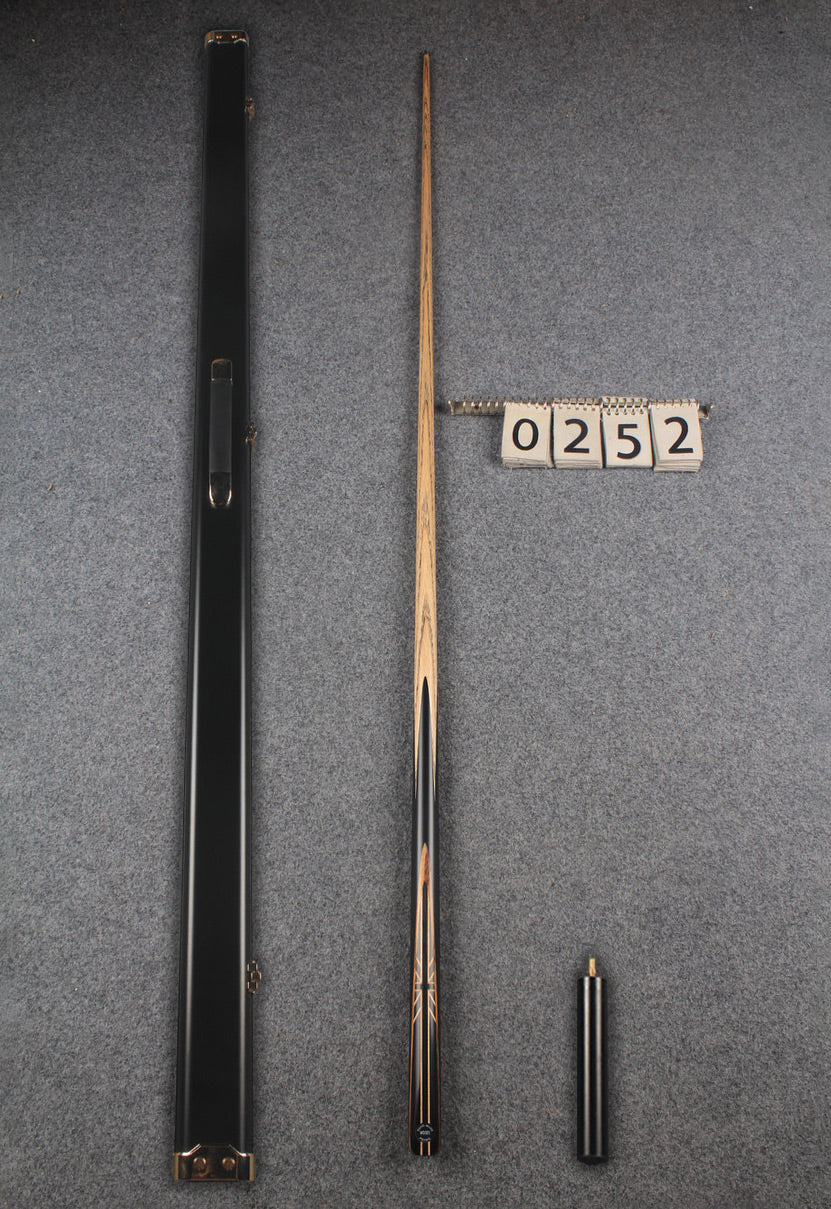 1 piece ash english pool cue # 252