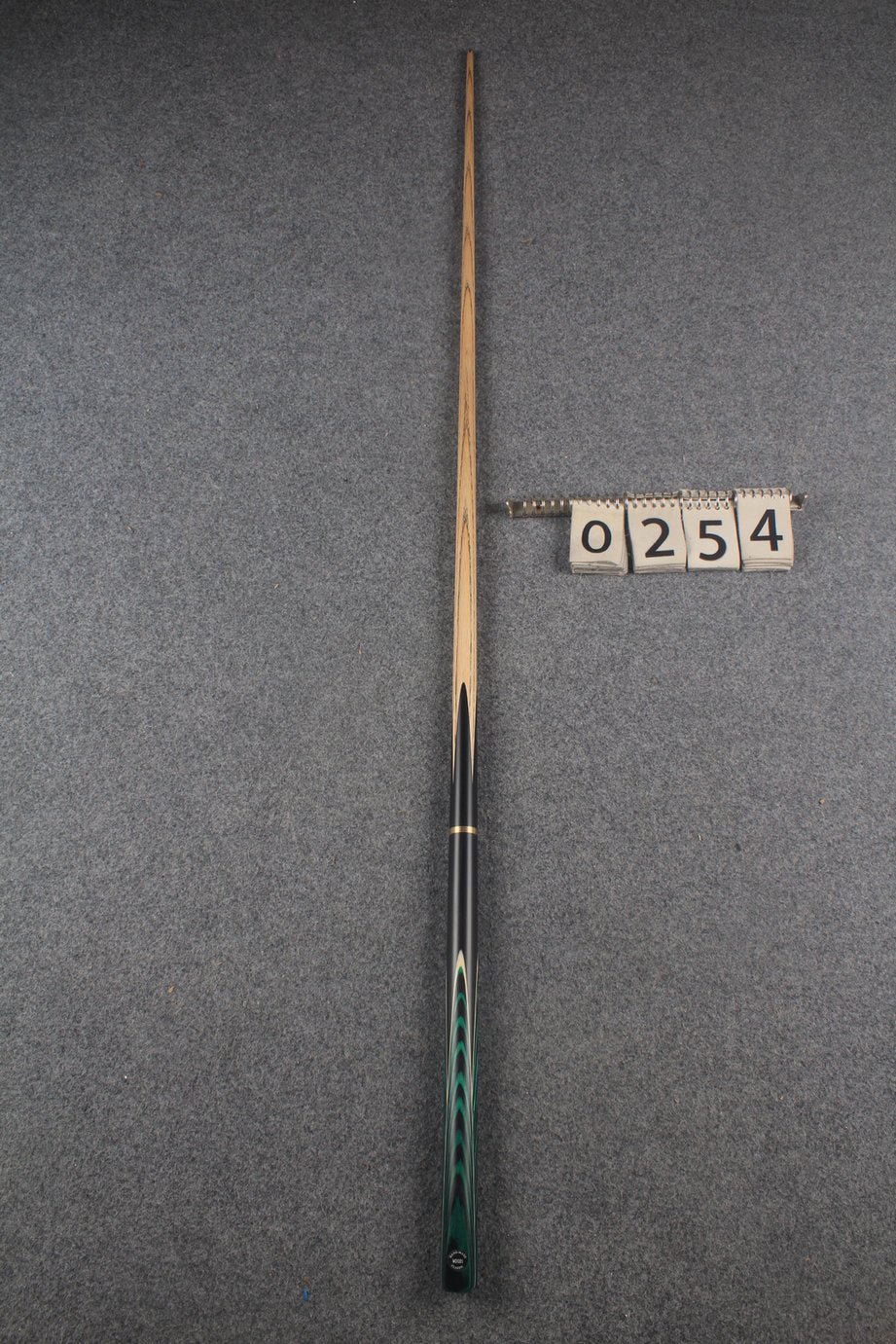 3/4 ASH english pool cue + break cue + case # 254