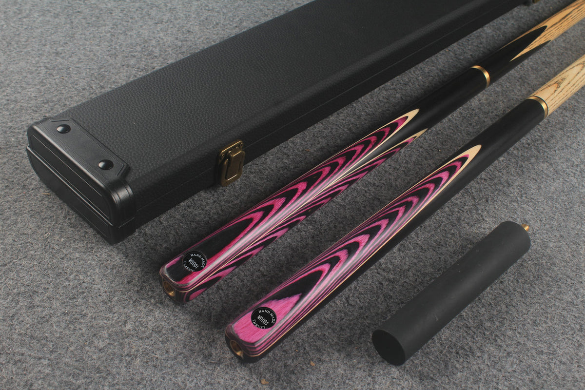 3/4 ASH english pool cue + break cue + case # 256