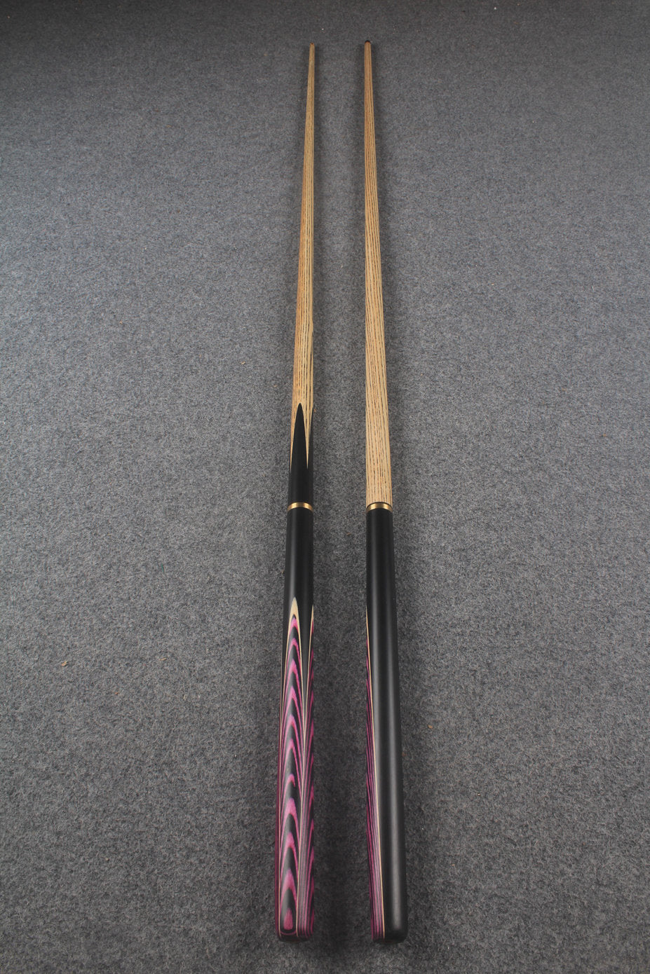 3/4 ASH english pool cue + break cue + case # 256