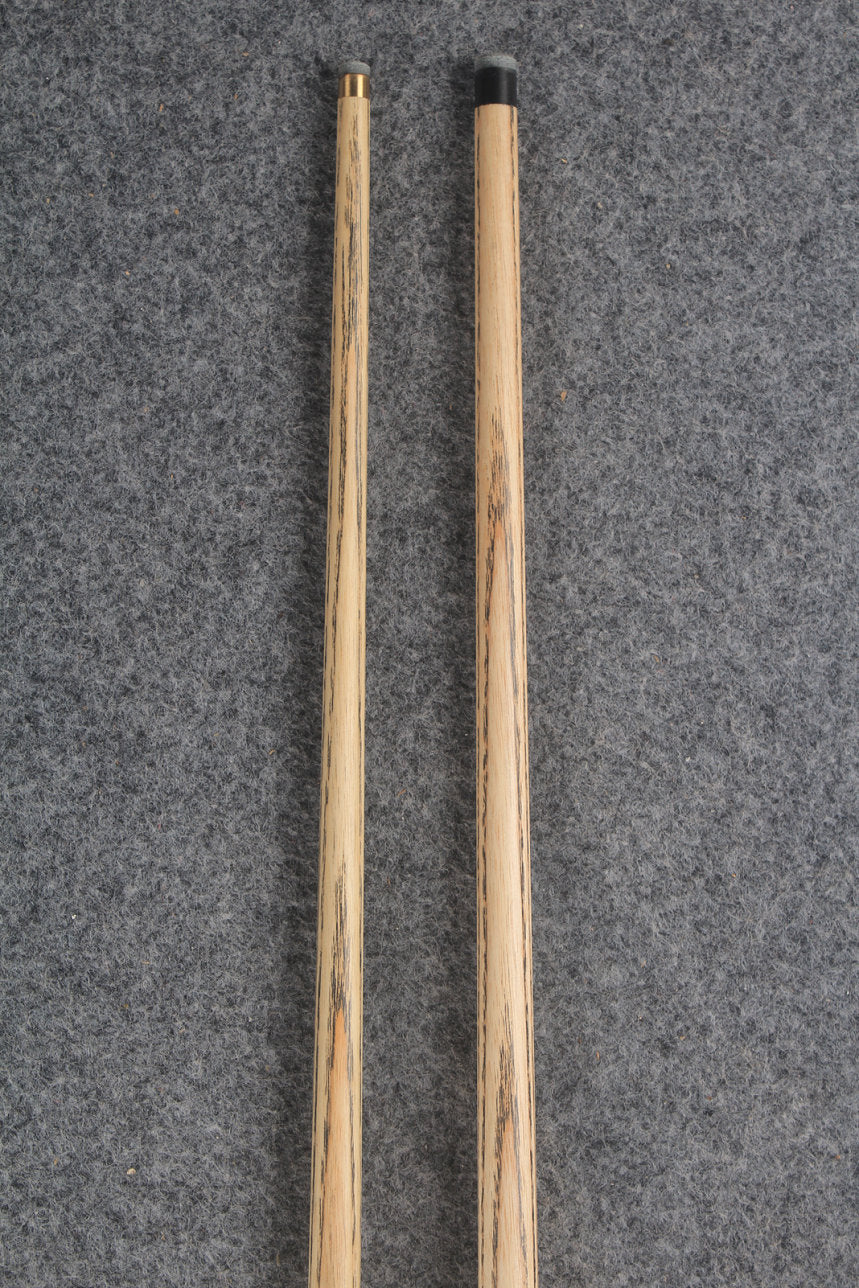 3/4 ASH english pool cue + break cue + case # 256