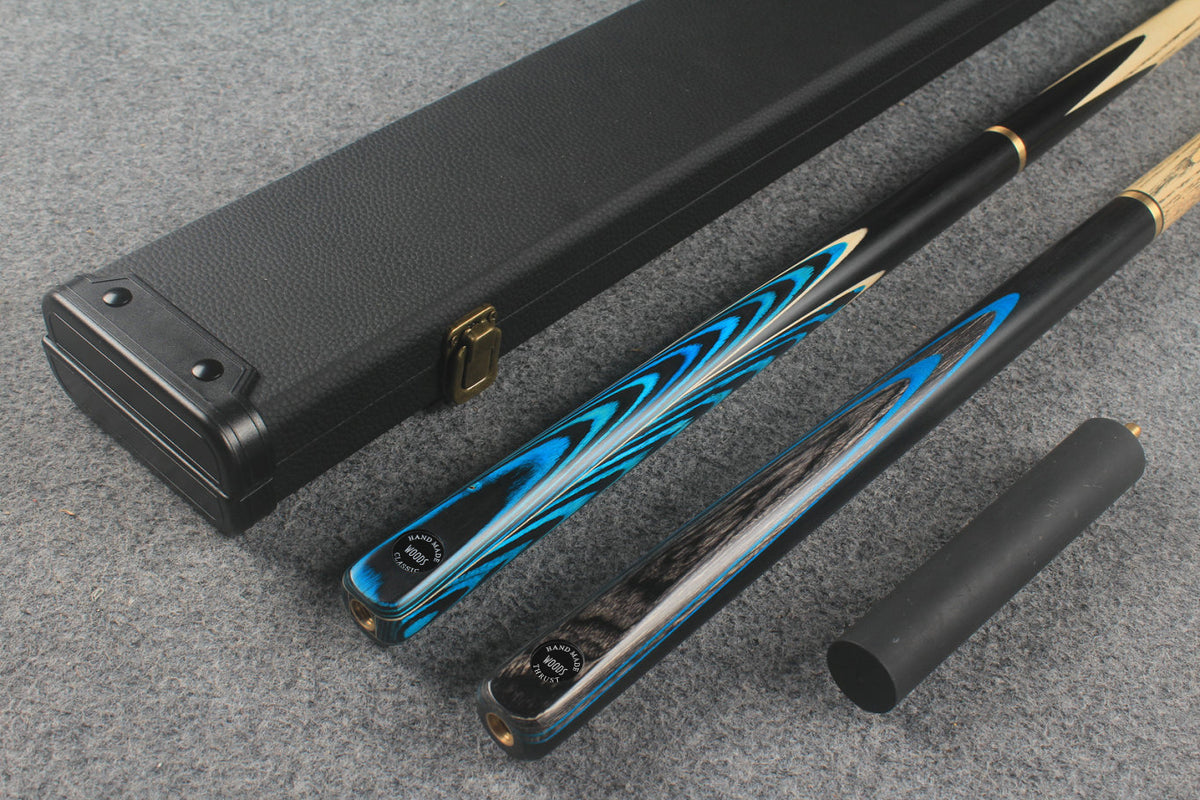 3/4 ASH english pool cue + break cue + case # 257