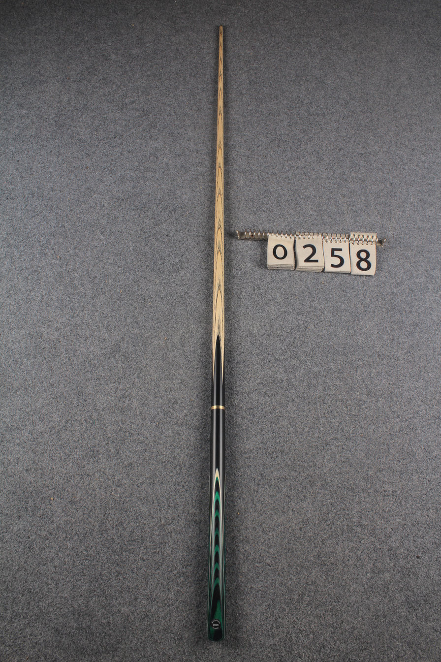 3/4 ASH english pool cue + break cue + case # 258