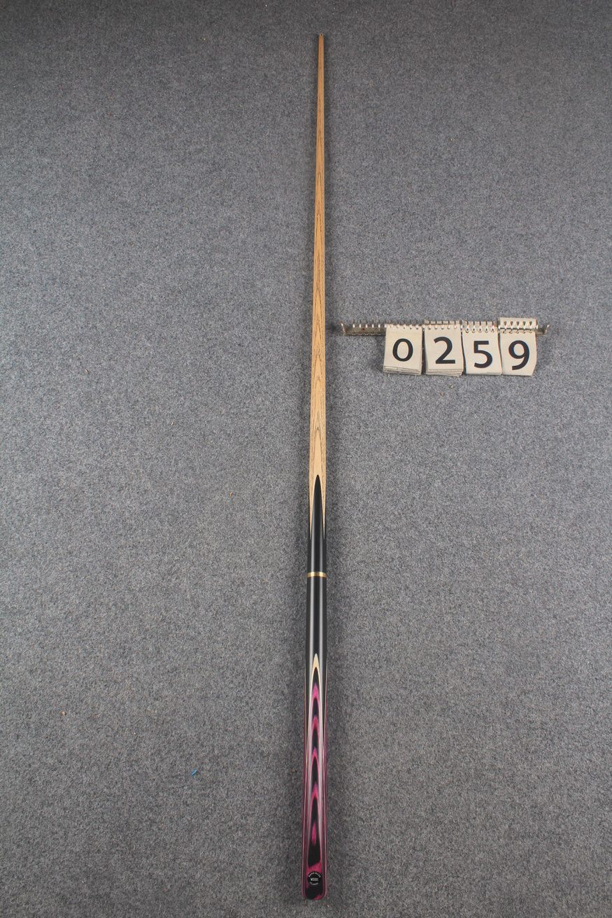 3/4 ASH english pool cue + break cue + case # 259