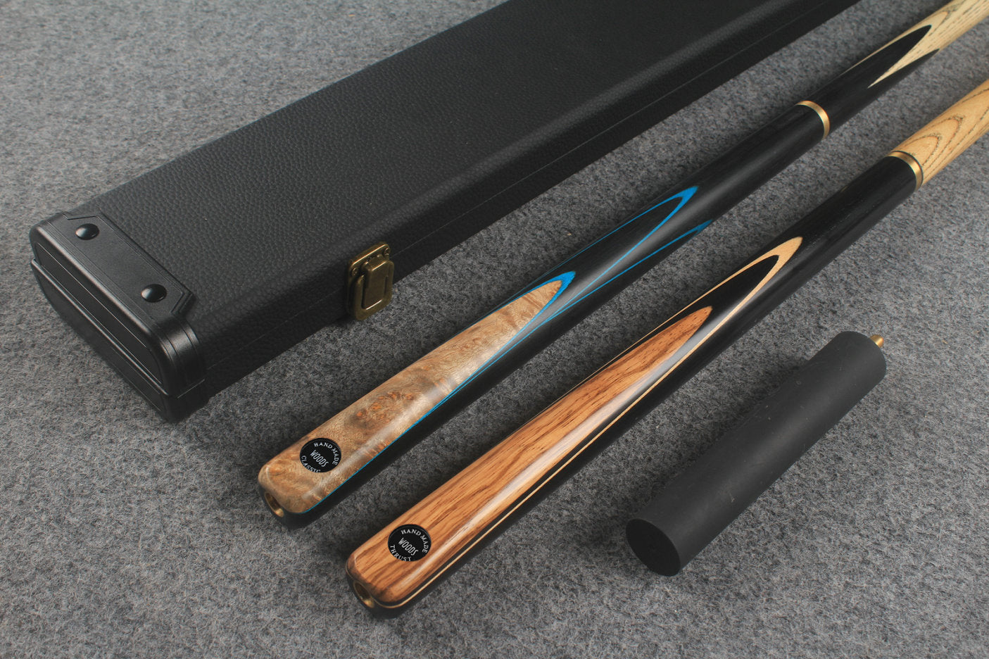 3/4 ASH english pool cue + break cue + case # 260