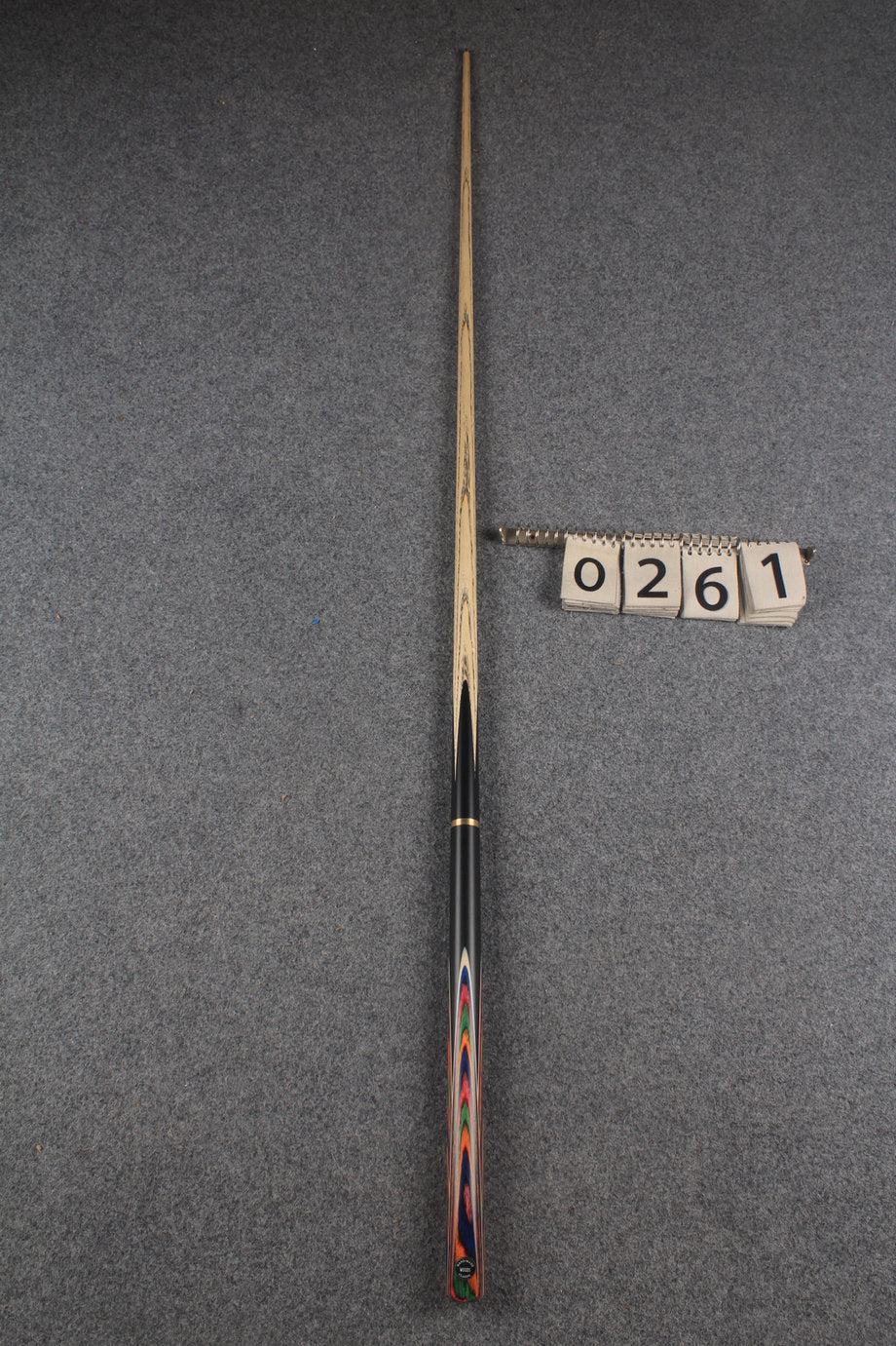 3/4 ASH english pool cue + break cue + case # 261