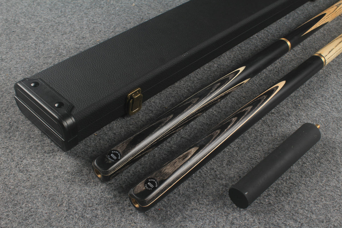 3/4 ASH english pool cue + break cue + case # 262