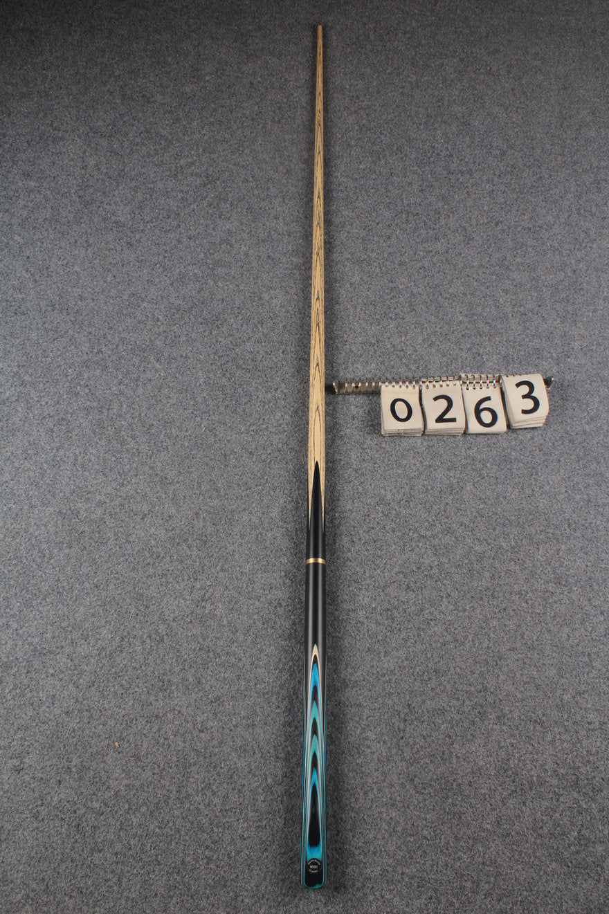 3/4 ASH english pool cue + break cue + case # 263