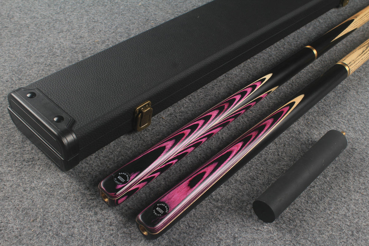 3/4 ASH english pool cue + break cue + case # 264