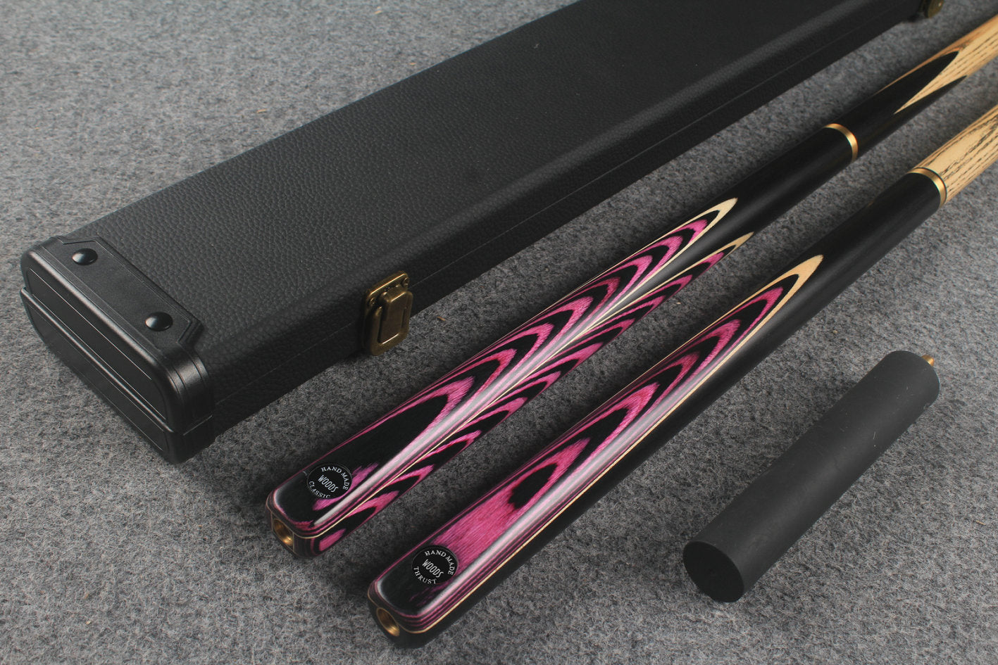 3/4 ASH english pool cue + break cue + case # 264