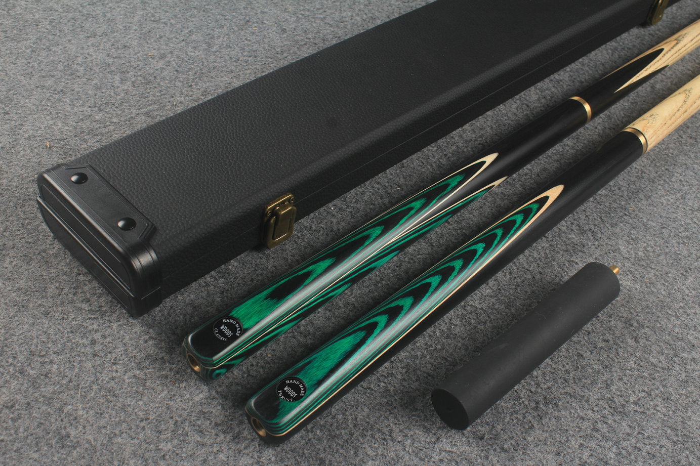 3/4 ASH english pool cue + break cue + case # 265