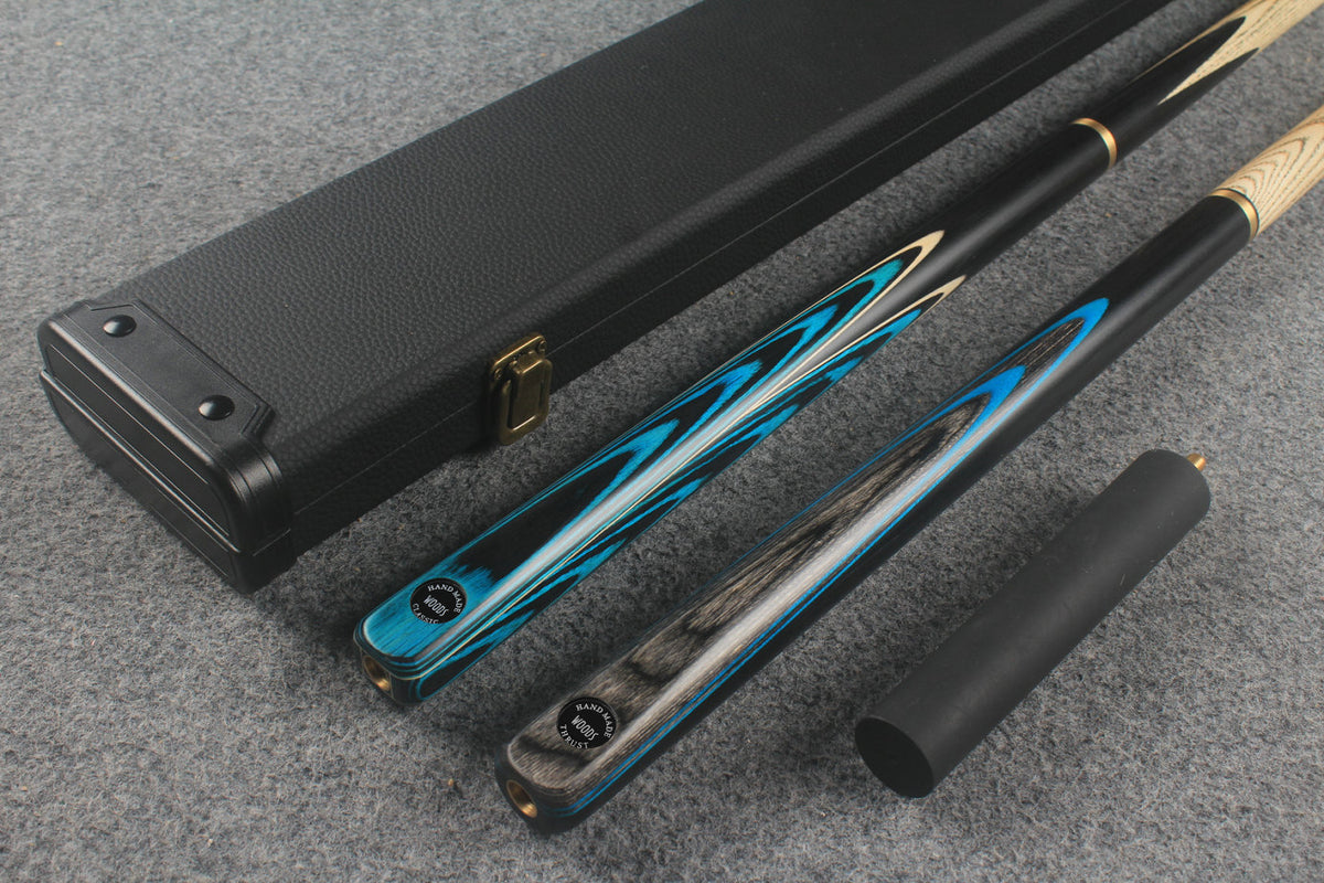 3/4 ASH english pool cue + break cue + case # 266