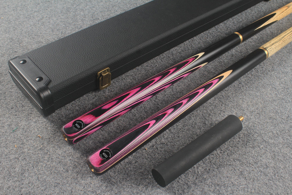 3/4 ASH english pool cue + break cue + case # 267
