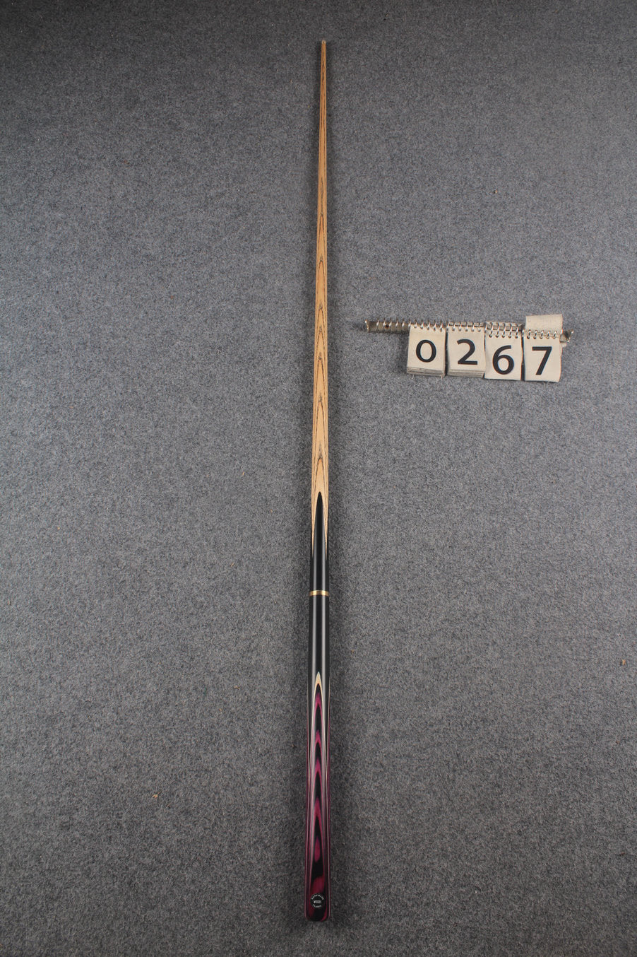 3/4 ASH english pool cue + break cue + case # 267