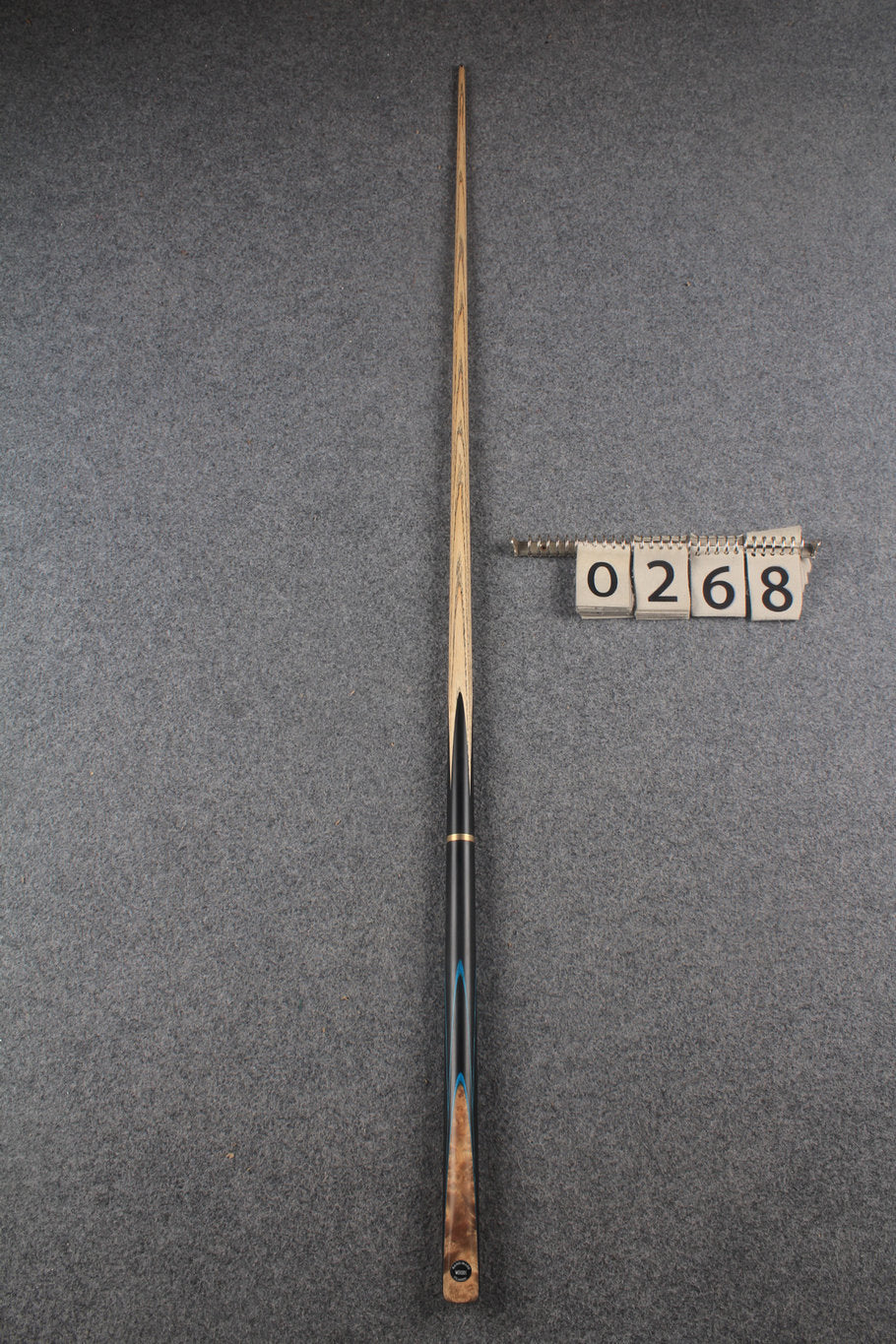 3/4 ASH english pool cue + break cue + case # 268