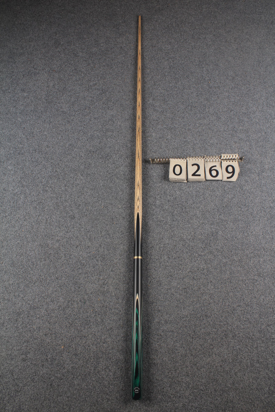 3/4 ASH english pool cue + break cue + case # 269