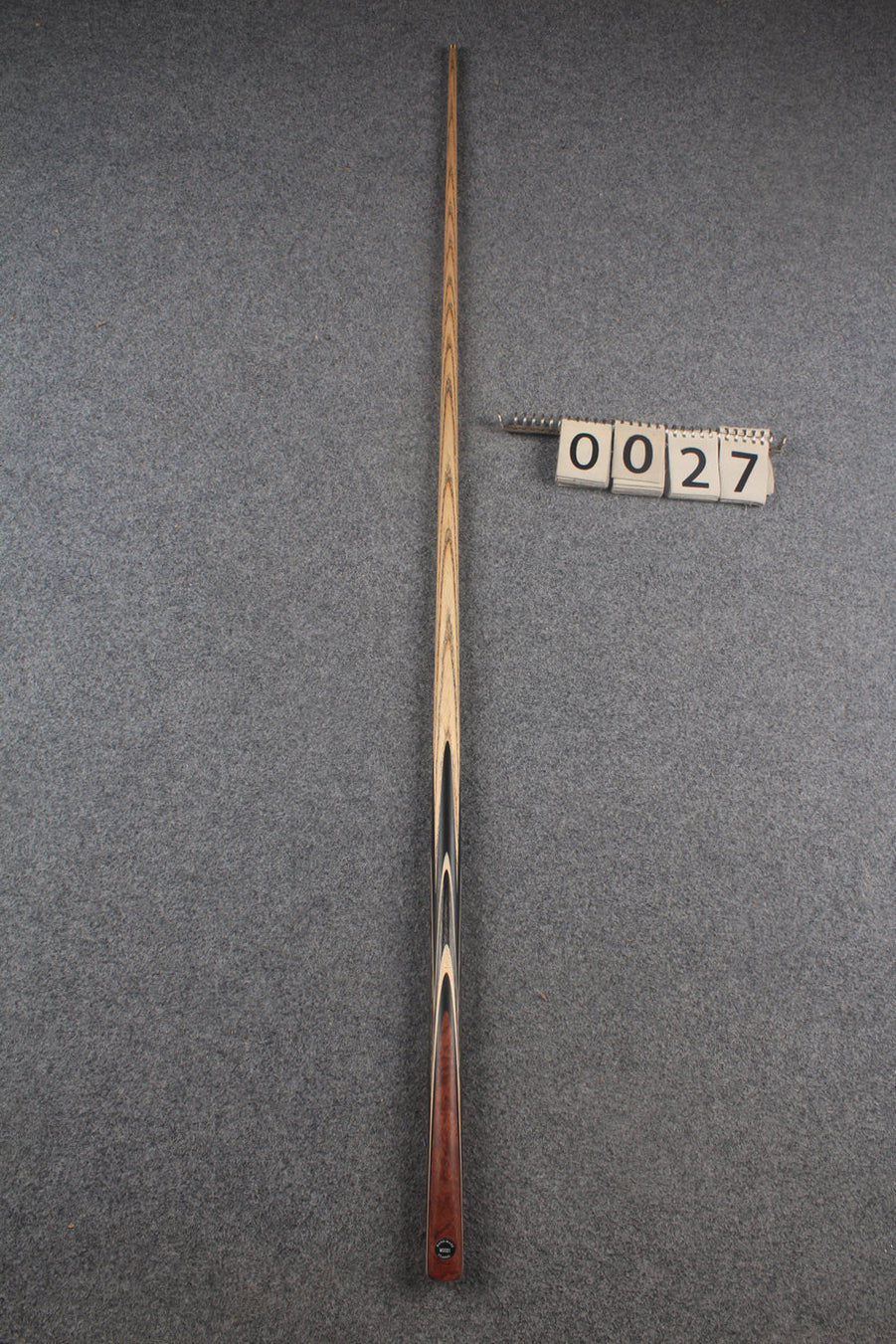 1 piece ash snooker cue # 27