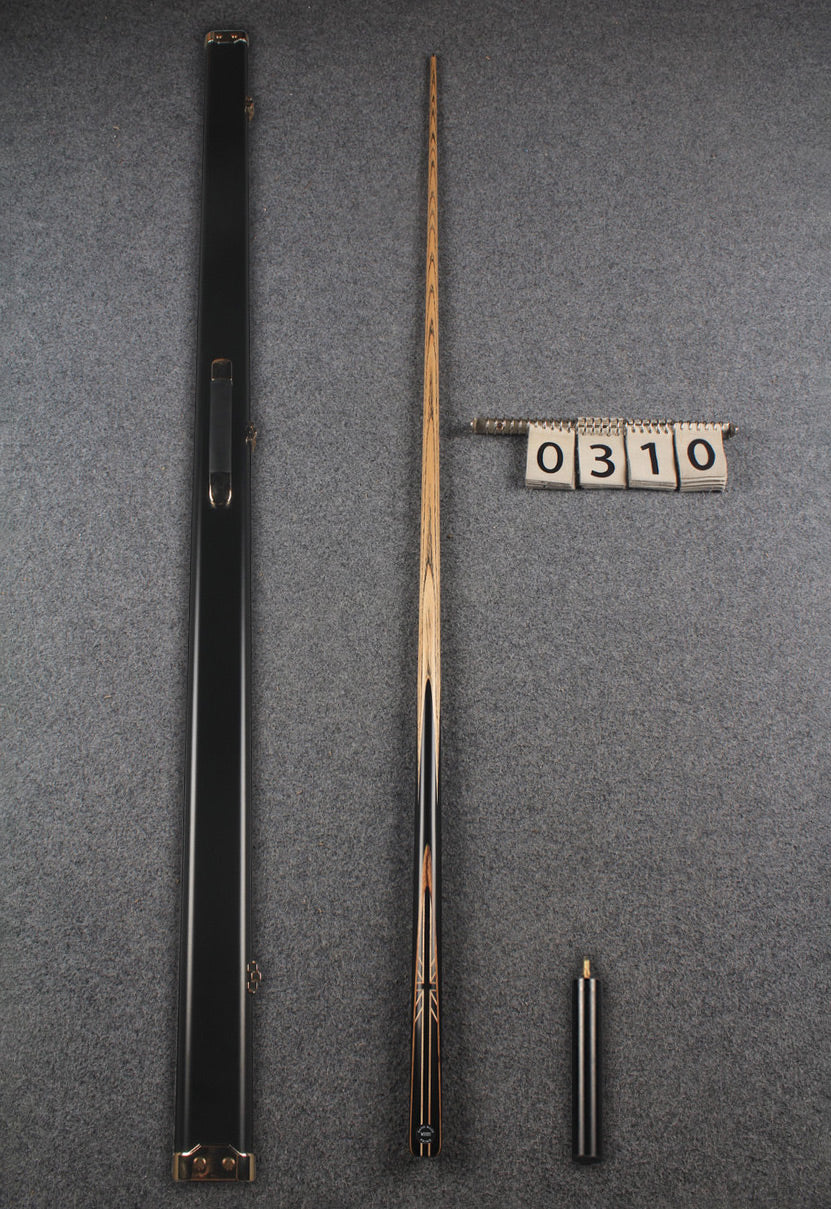 1 piece ash english pool cue # 310