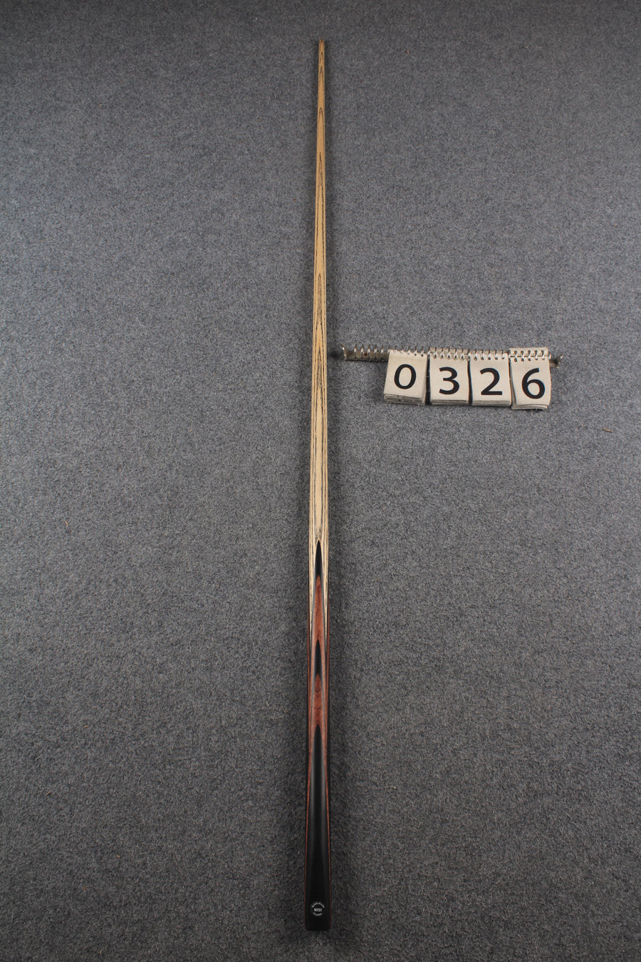 1 piece ash snooker cue # 326