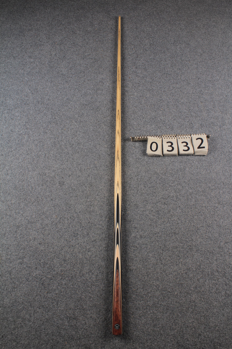 1 piece ash snooker cue # 332