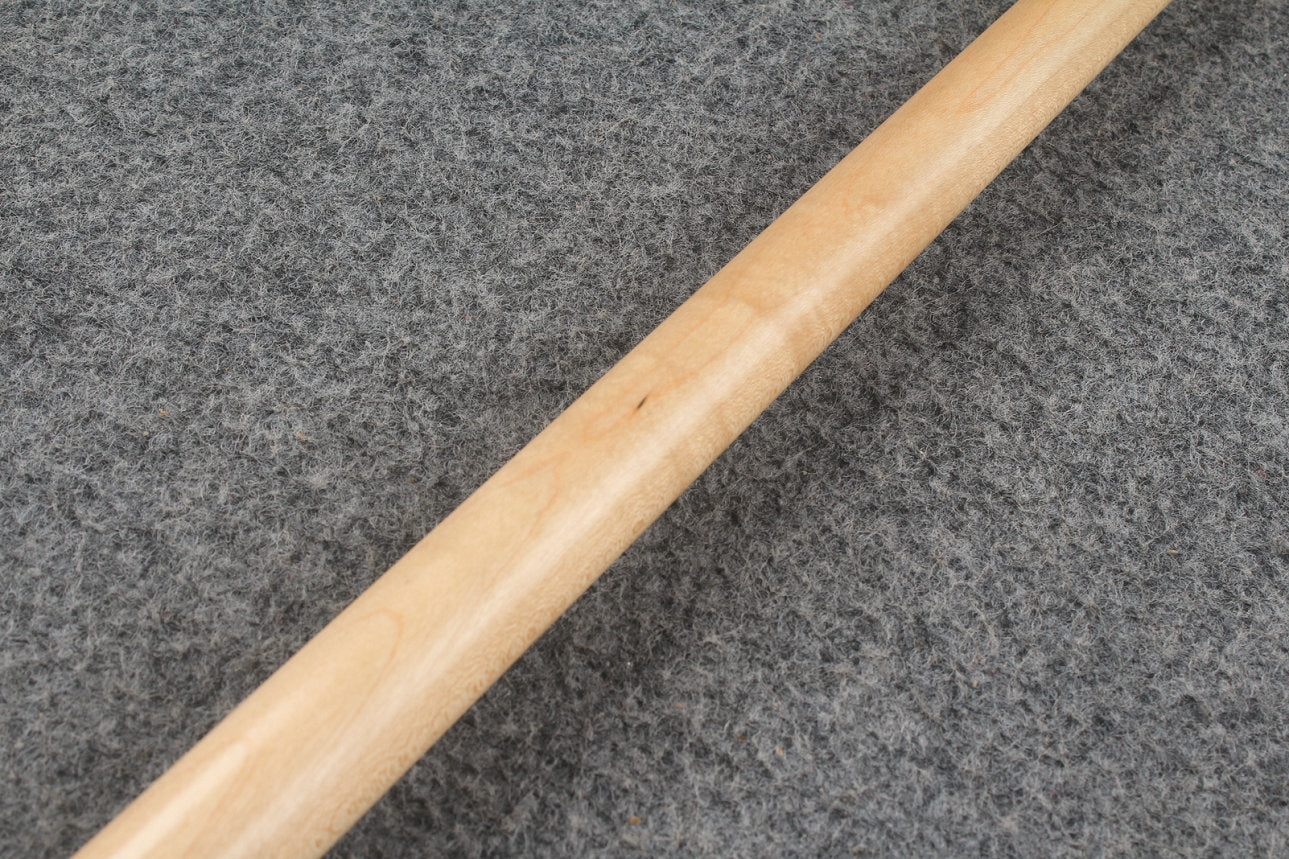 3/4 maple english pool cue + ASH break cue + case # 340