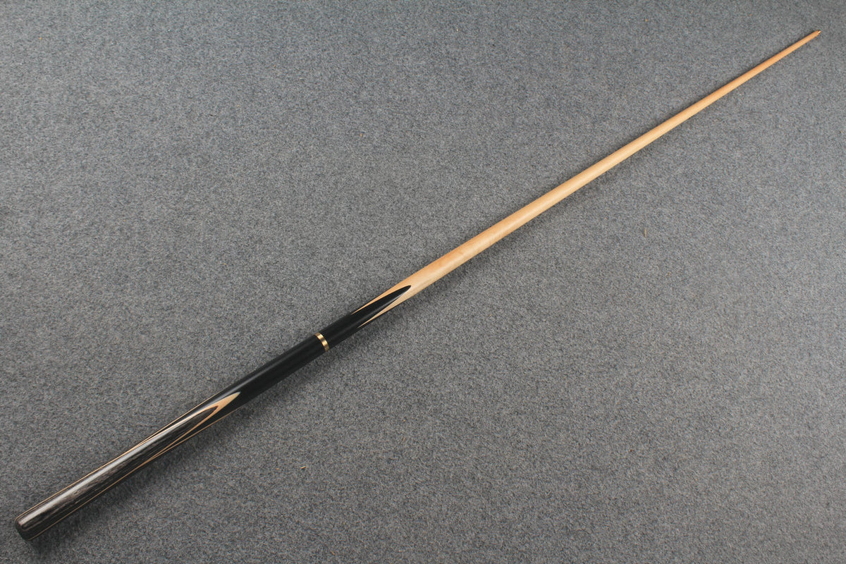 3/4 maple english pool cue + ASH break cue + case # 340