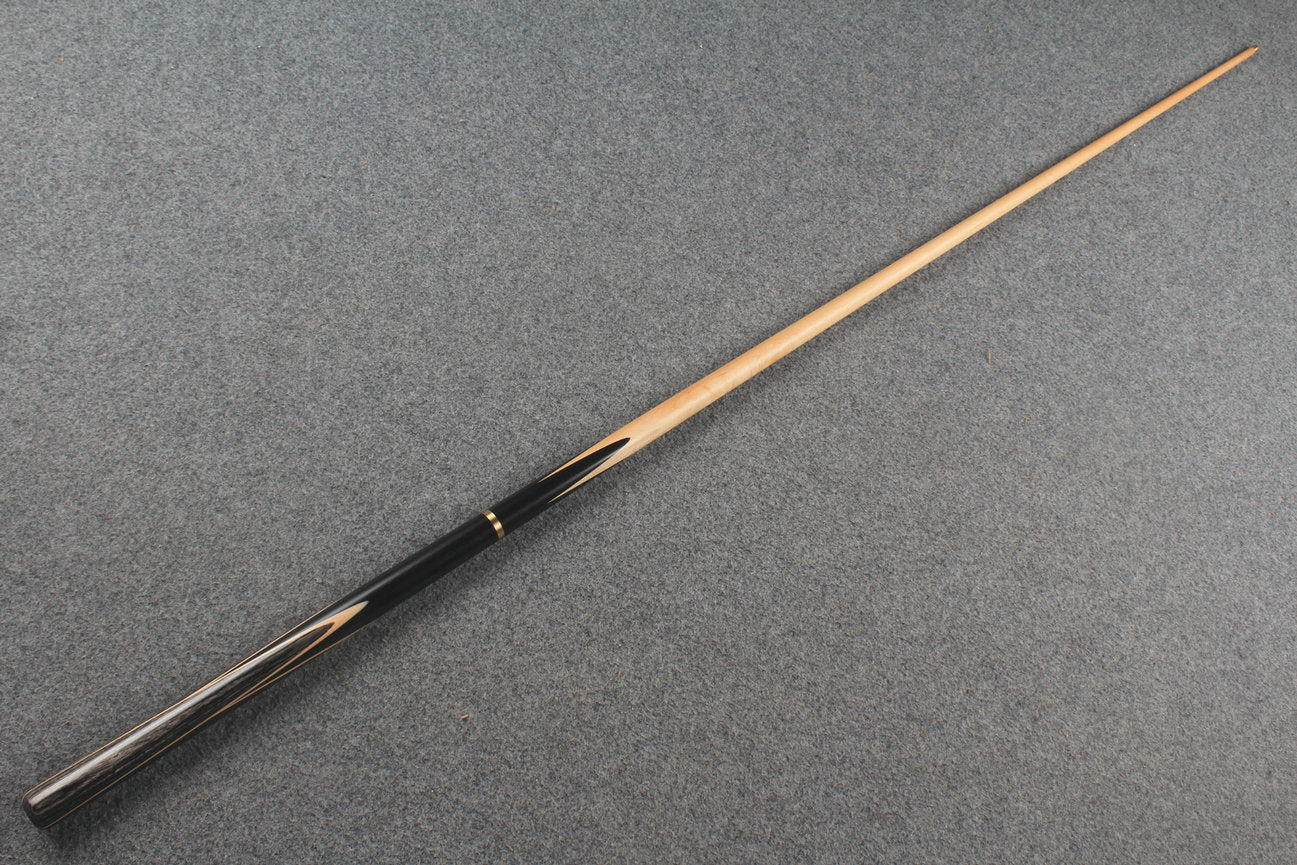 3/4 maple english pool cue + ASH break cue + case # 340