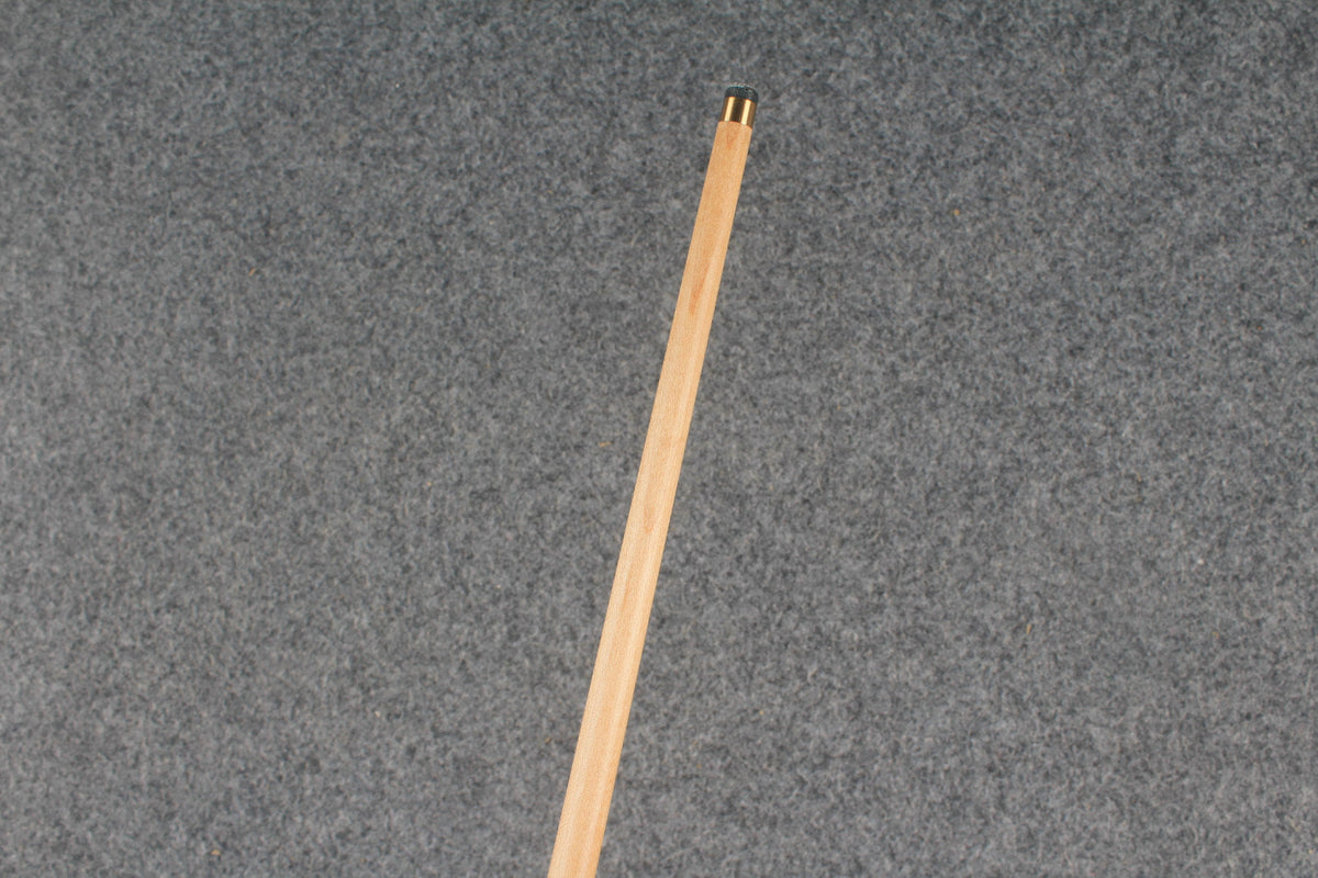 3/4 maple english pool cue #342 WOODS CUES