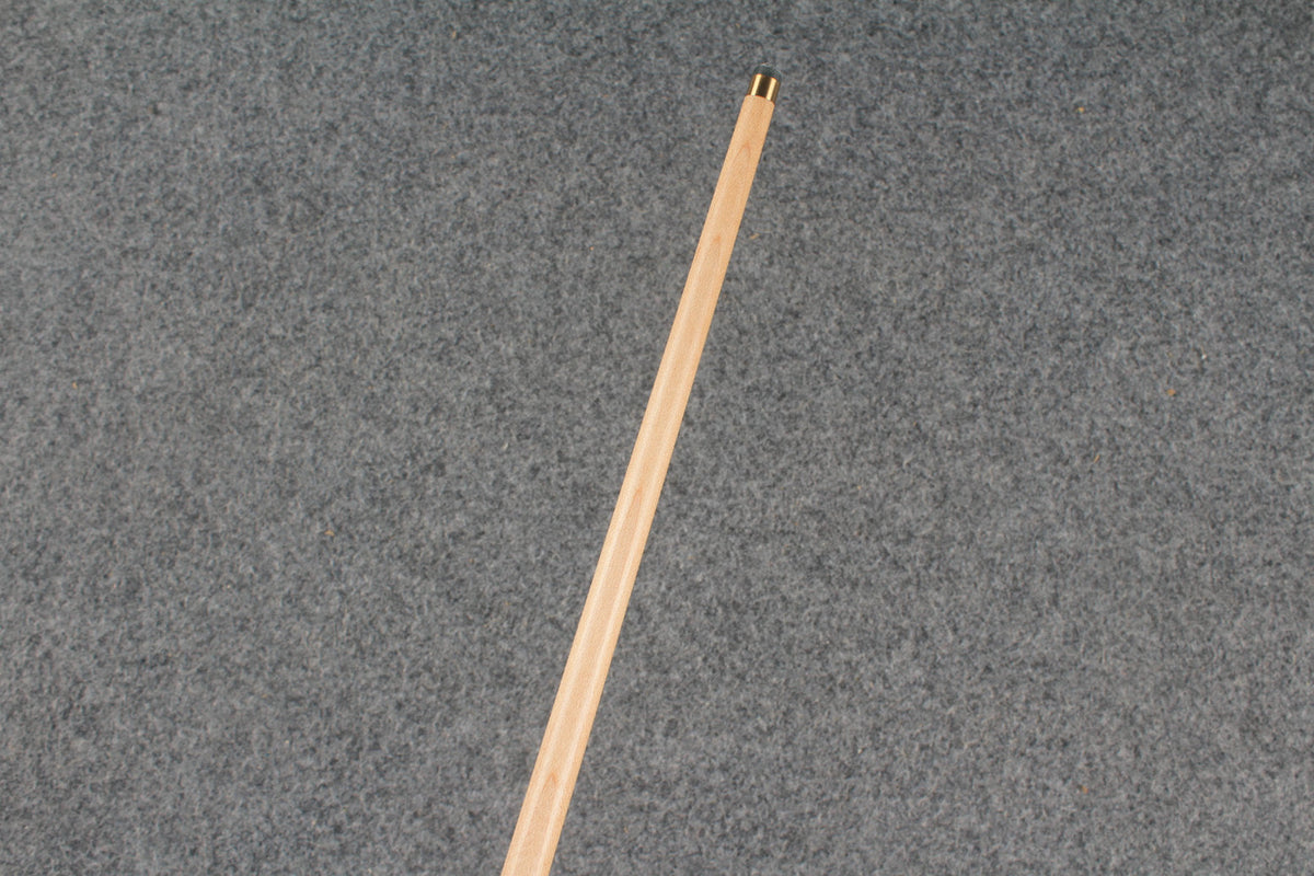 3/4 maple english pool cue #357 WOODS CUES