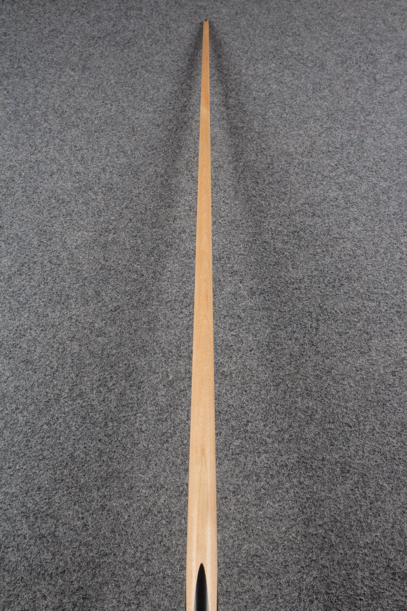 3/4 maple snooker cue #381