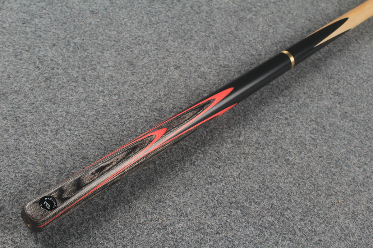 3/4 maple snooker cue #381