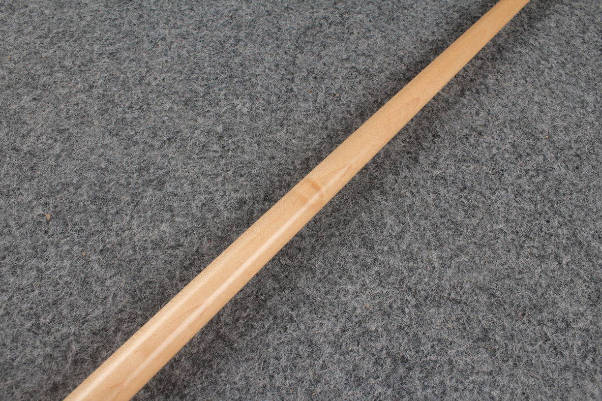 3/4 maple snooker cue #382