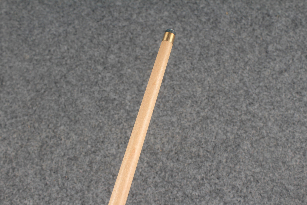 3/4 maple snooker cue #382