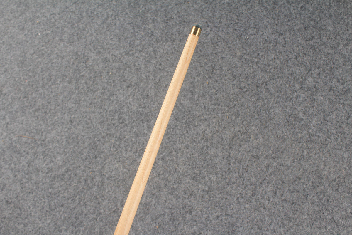 3/4 maple snooker cue #384