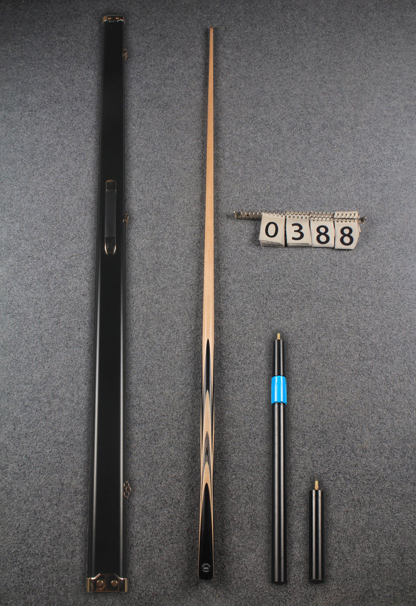 1 piece maple snooker cue # 388 WOODS CUES