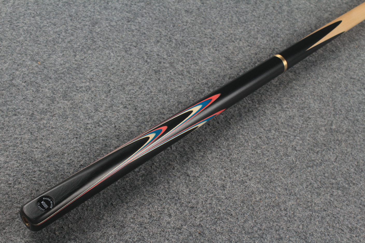 3/4 maple snooker cue #393