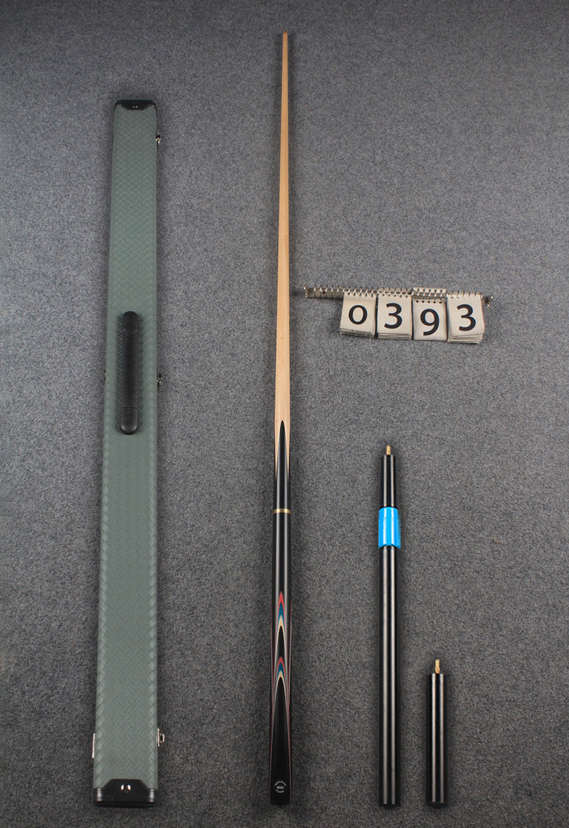 3/4 maple snooker cue #393