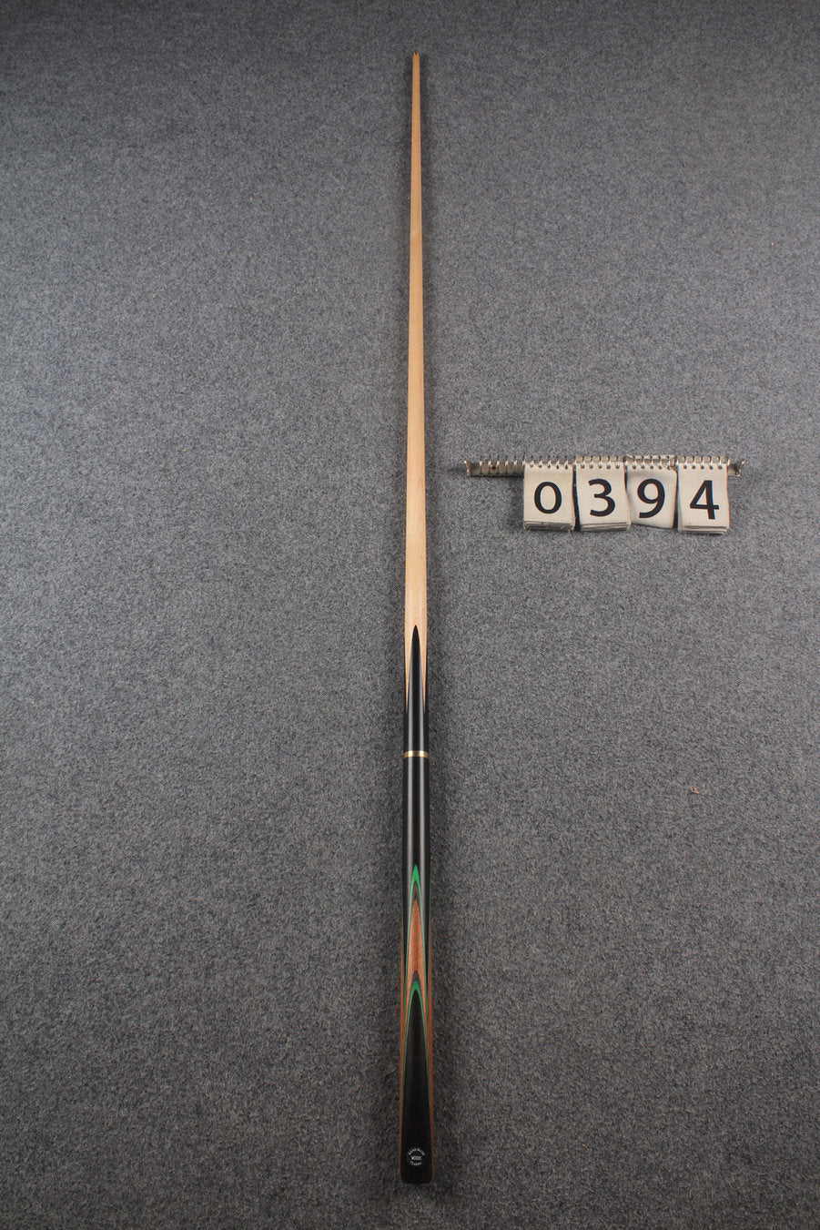 3/4 maple snooker cue #394