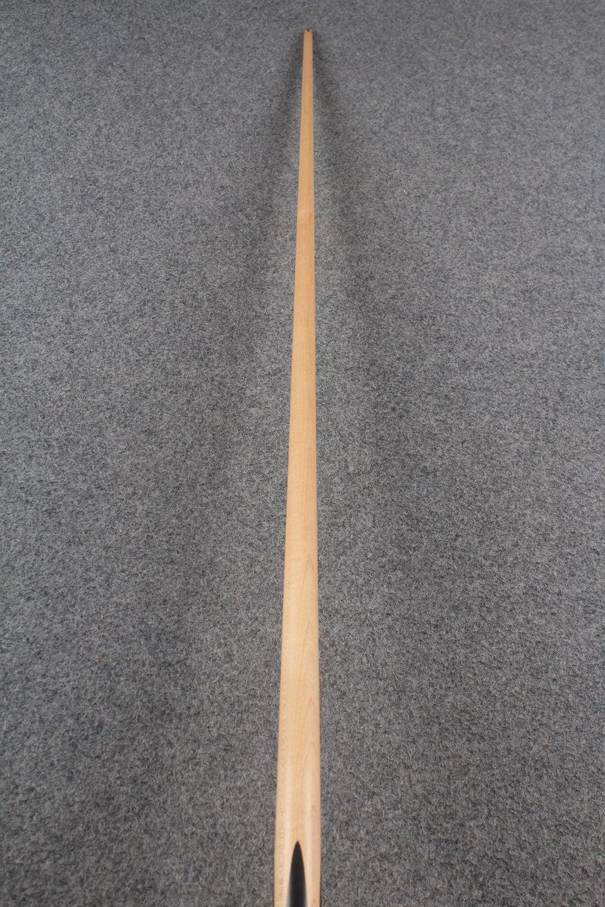 3/4 maple snooker cue #394