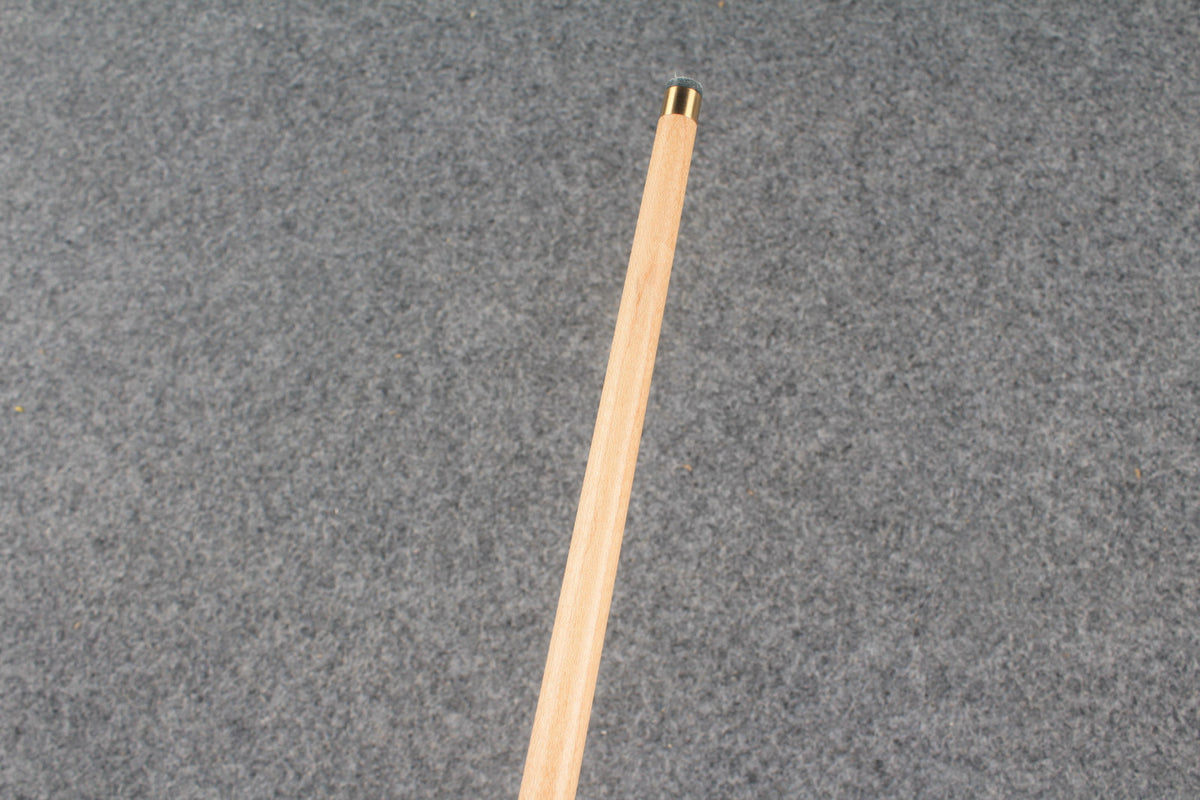 3/4 maple snooker cue #395