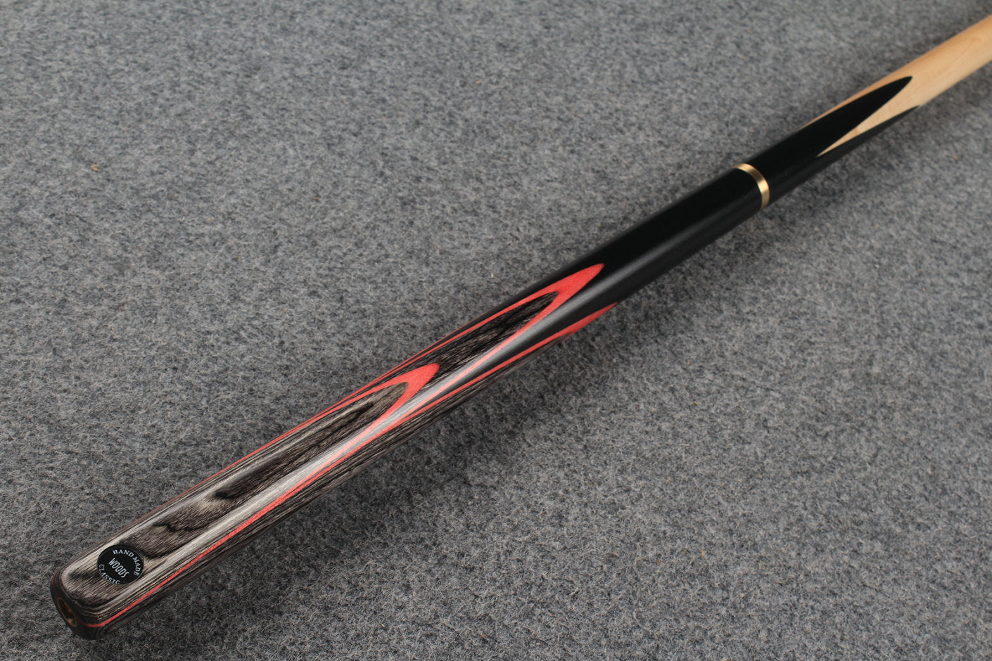 3/4 maple snooker cue #396