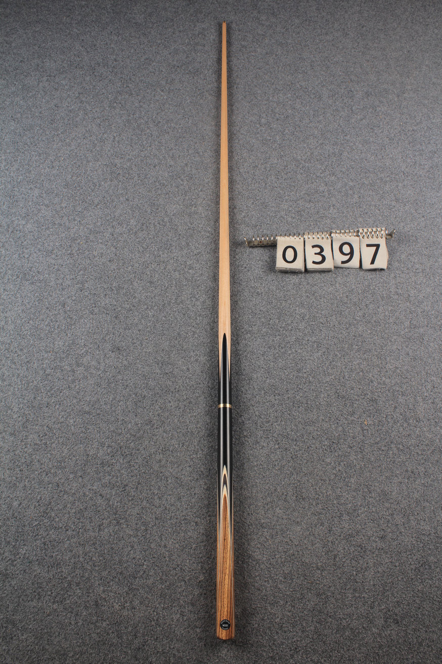 3/4 maple snooker cue #397