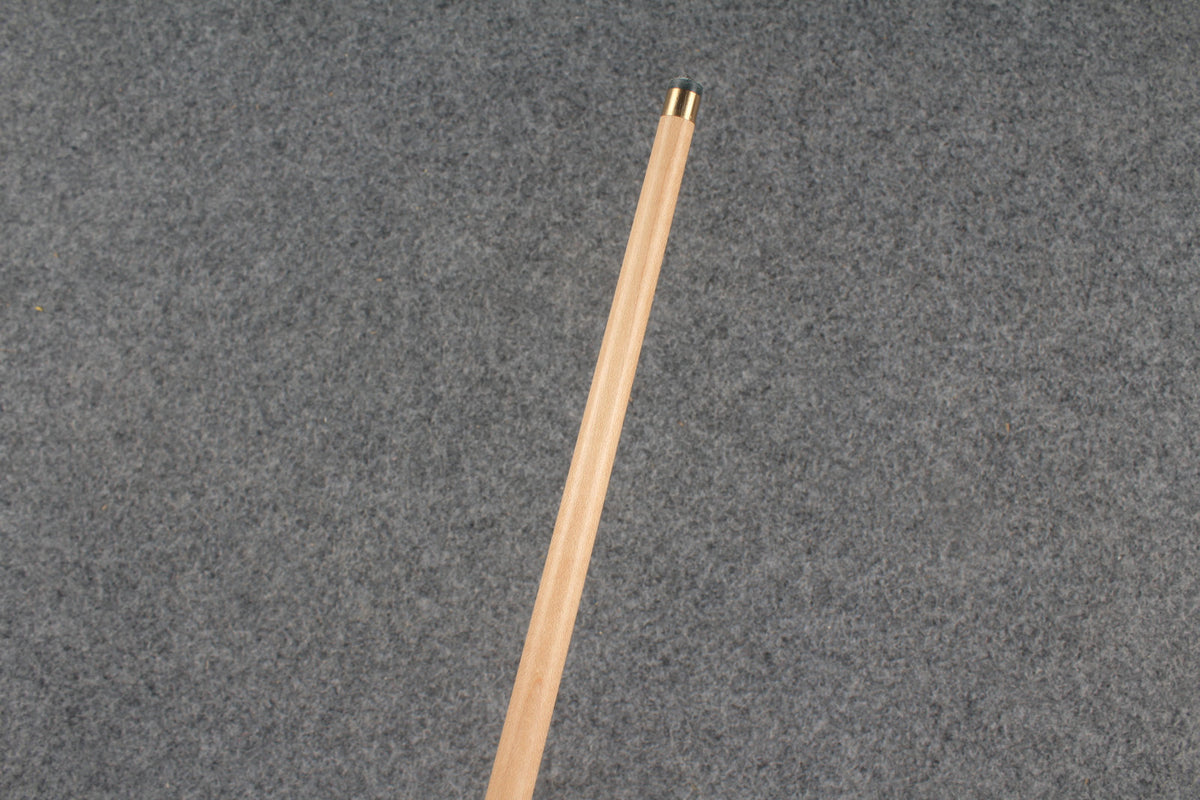 3/4 maple snooker cue #397