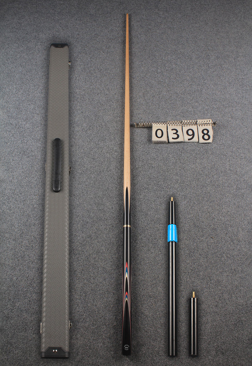 3/4 maple snooker cue #398
