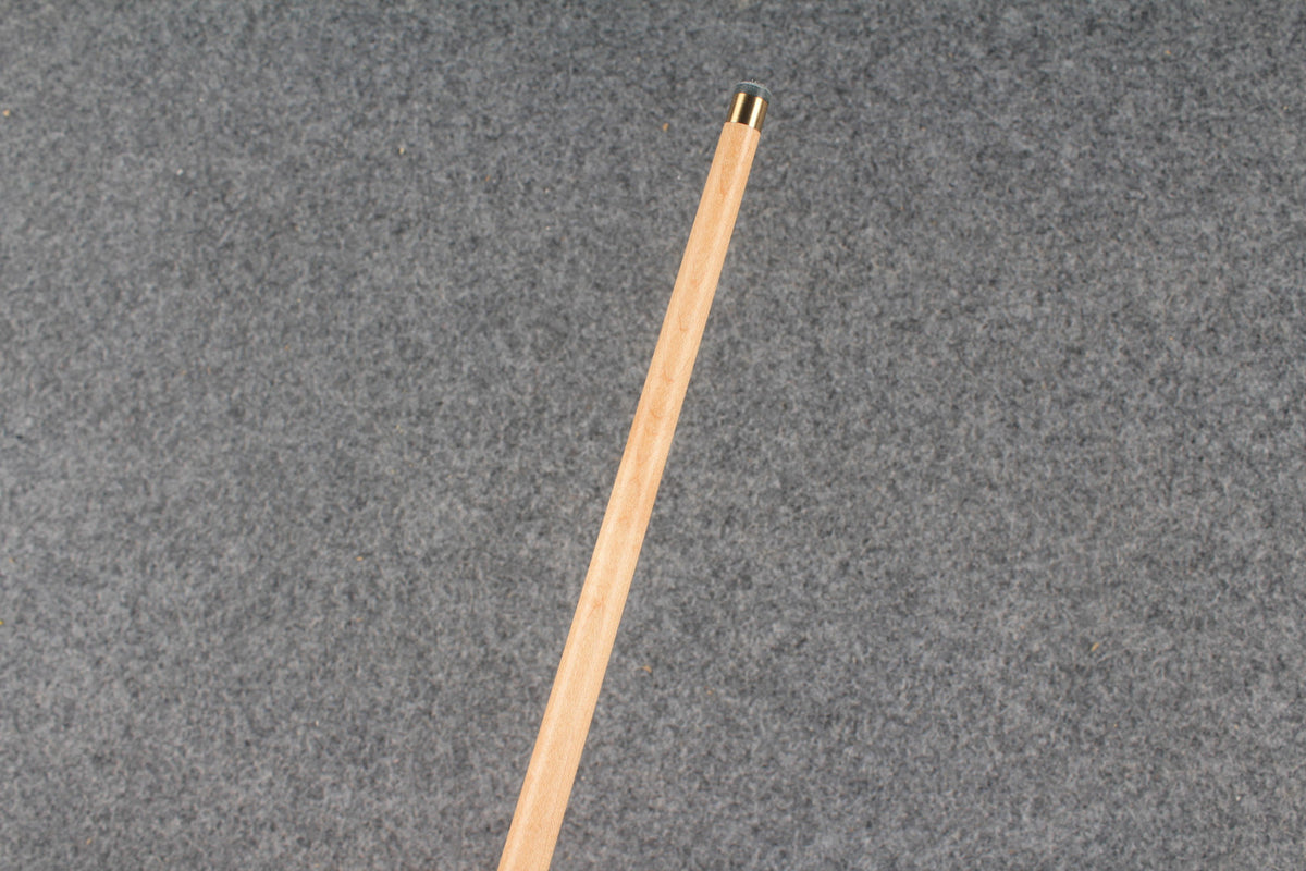 3/4 maple snooker cue #399