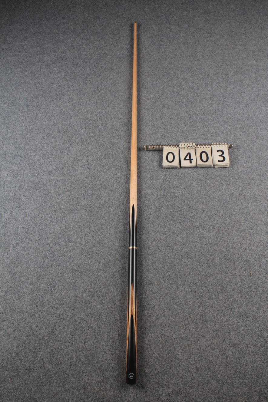 3/4 maple snooker cue #403