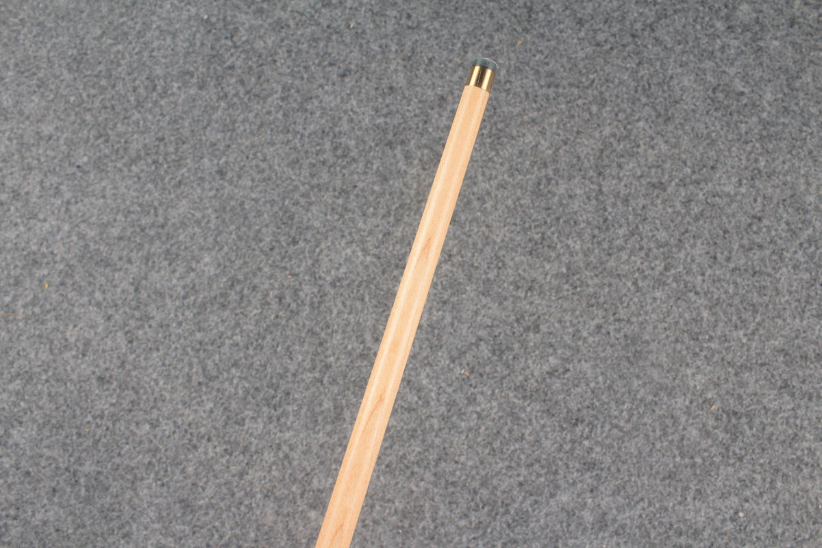 3/4 maple snooker cue #403