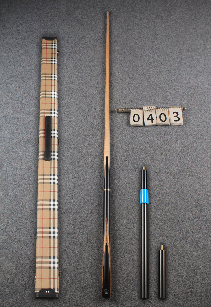 3/4 maple snooker cue #403